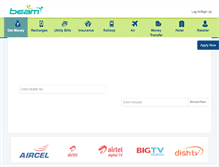 Tablet Screenshot of beam.co.in