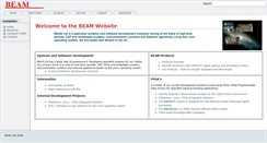 Desktop Screenshot of portal.beam.ltd.uk